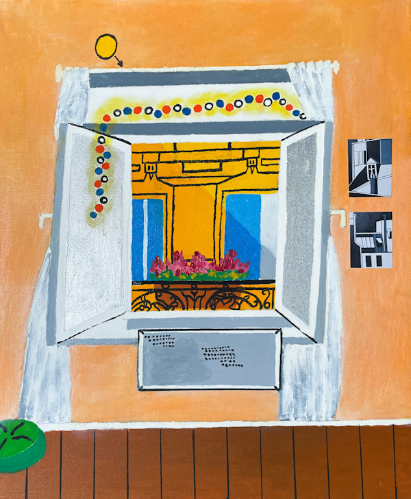 Untitled (Montmartre Studio Window) by The Estate of Don Blaisdell