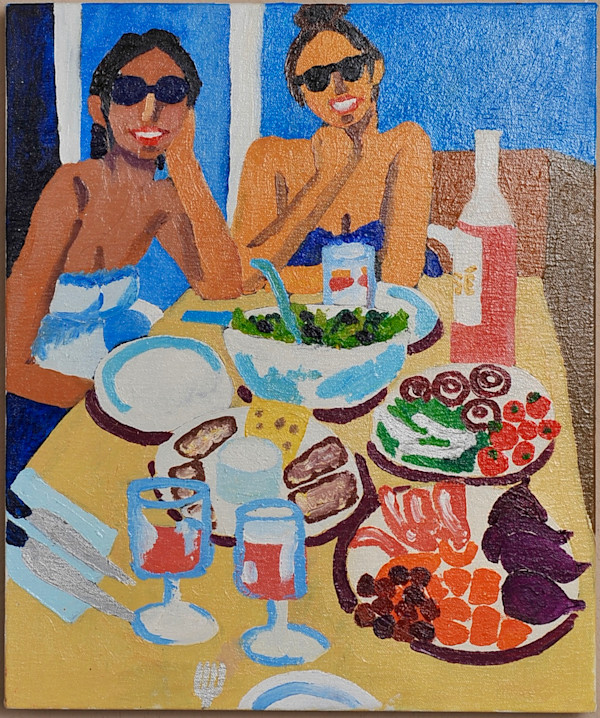 Antibes Déjeuner by The Estate of Don Blaisdell