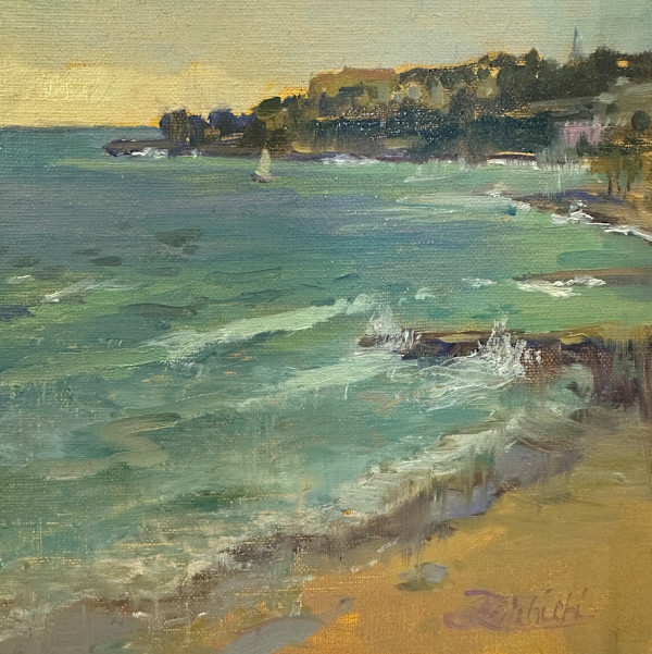 Sailing to Monaco by Linda Richichi