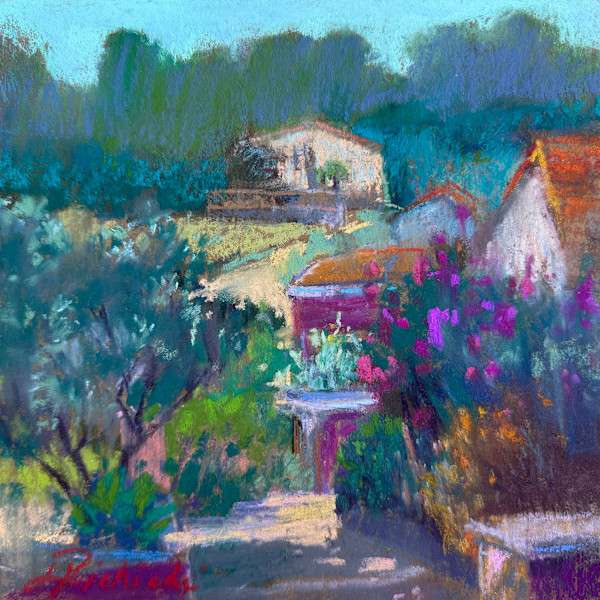 French Neighborhood by Linda Richichi