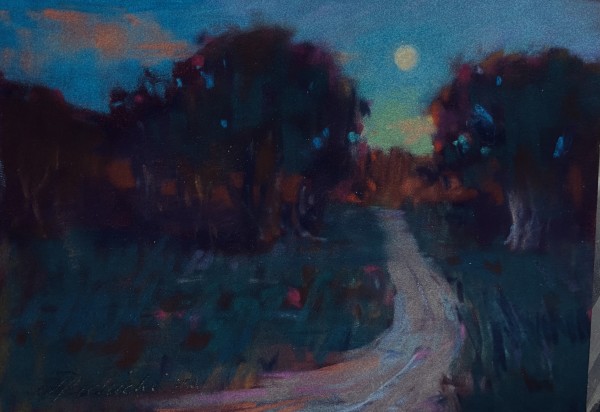 Moonlit Path by Linda Richichi