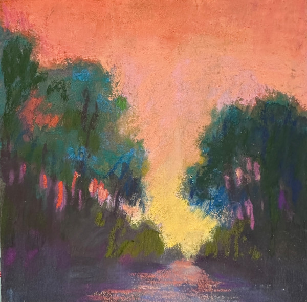 Orange, Pink and Red Sky by Linda Richichi, Image 2.