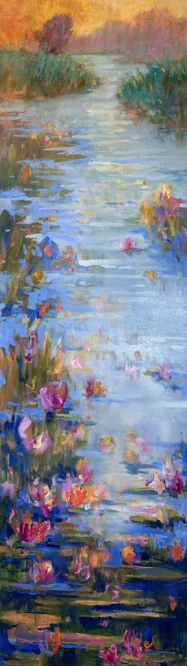 Melon Light on Lilies by Linda Richichi, Image 1.