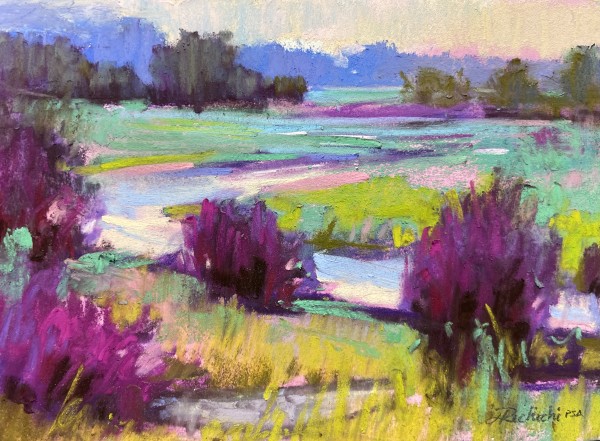 Wetland Magenta by Linda Richichi