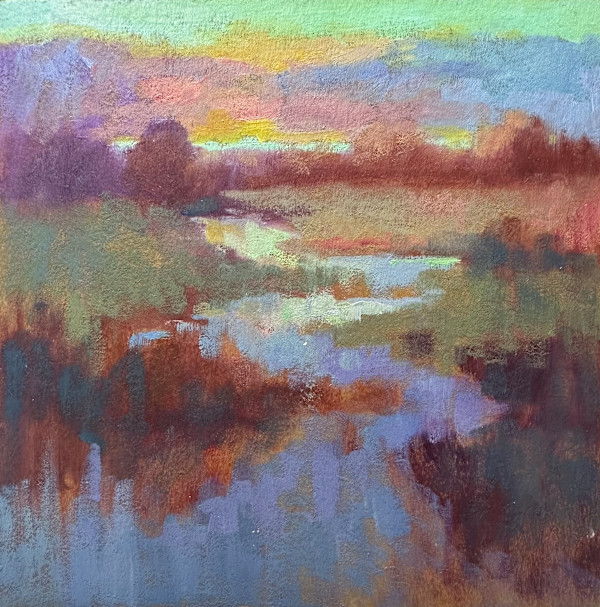 Wetland Symphony of Color (Study) by Linda Richichi, Image 2.