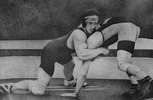 College Wrestling by Daniel Albers