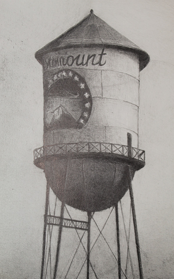 Paramount Movie Studio Water Tower by Daniel Albers