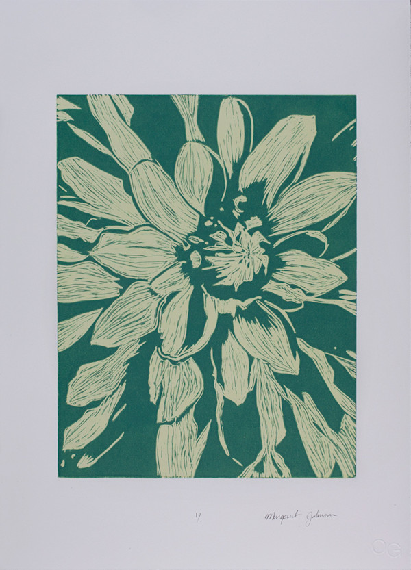 Dahlia IV by Margaret Galvin Johnson
