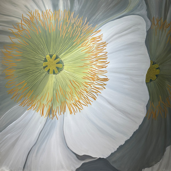 White Poppy by Margaret Galvin Johnson, Image 1.