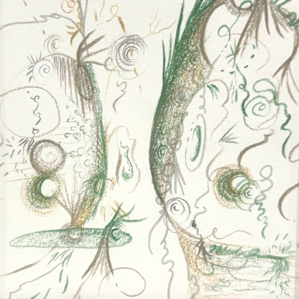 the wind rustles tree's branches, and i hear a song, bittersweet and magical and gorgeous and true by Nicole Sylvia Javorsky, Image 1.