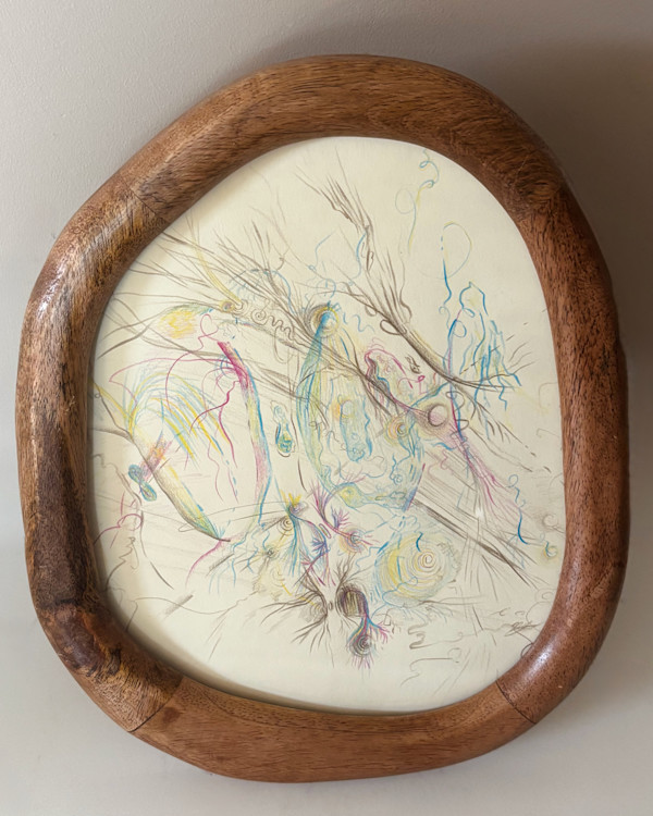 the path looks unclear and yet I know how to find my way, how to savor the twists and turns too by Nicole Sylvia Javorsky, Image 1.