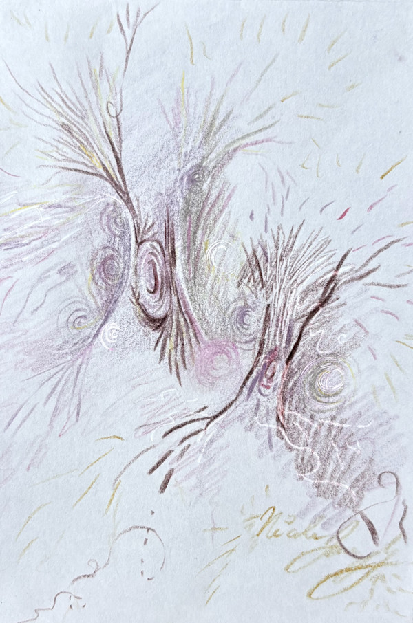 wisps of light among the trees do you see what i see? by Nicole Sylvia Javorsky, Image 1.