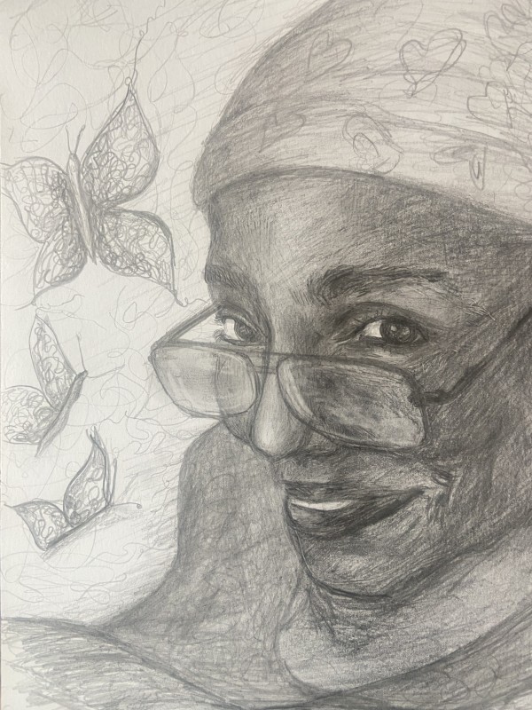 Katrina (Commissioned Remembrance Portrait) by Nicole Sylvia Javorsky