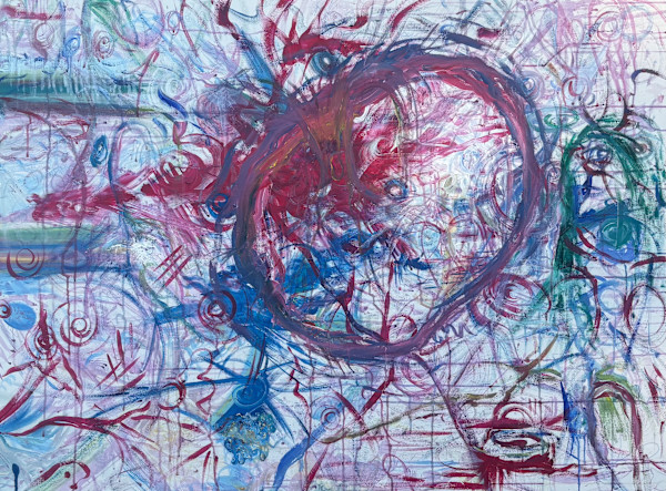 Earthly and Ethereal intertwined, staring into the abyss, I pose my questions to the trees by Nicole Sylvia Javorsky