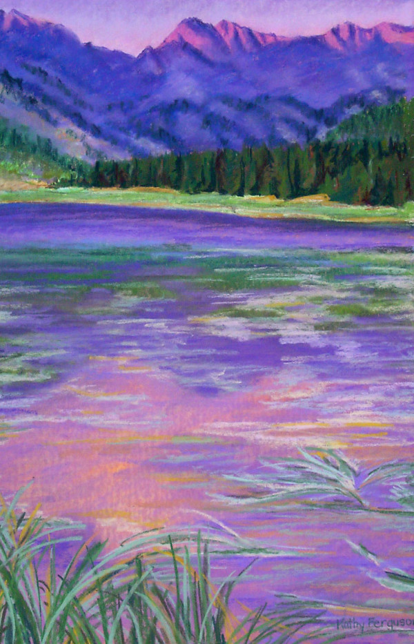 Piney Lake Sunset by Kathy Ferguson
