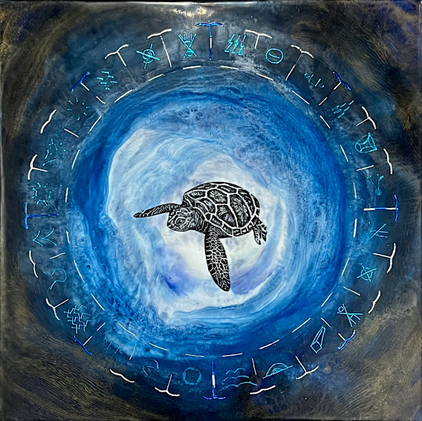 Descent by Debbie Mathew, Image 1.