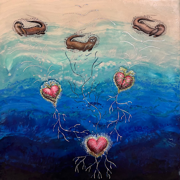 Three Hearts by Debbie Mathew, Image 1.