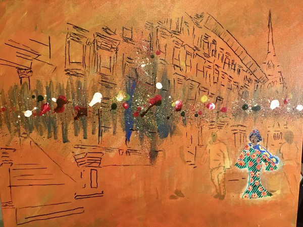 African Woman in Harlem by Taeesha M
