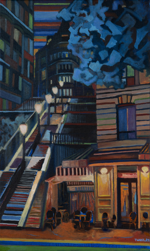 Escaliers à Montmartre by Twose David