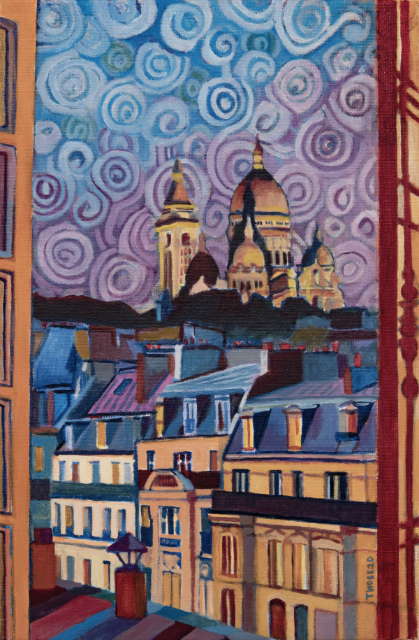 Fenêtre sur Montmartre by Twose David