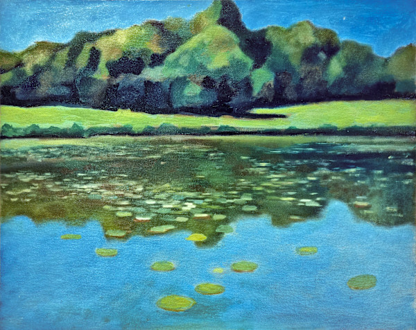 The Water Lilies of Saint Fargeau by Twose David