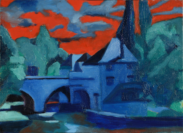 Moret-sur-Loing by Twose David
