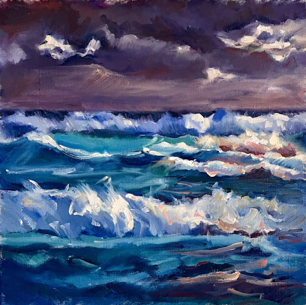 STORMY SEAS by Julia Solazzo Art