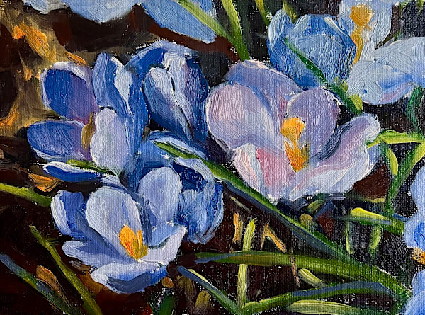 WHISPERS OF EARLY SPRING by Julia Solazzo Art