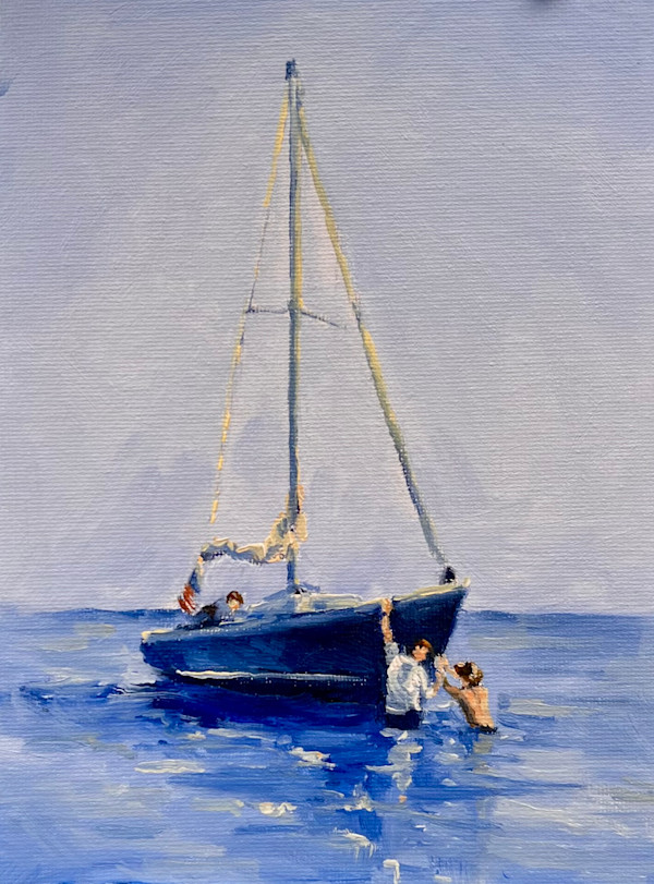 SETTING SAIL by Julia Solazzo Art