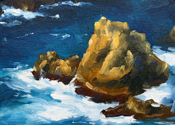 OCEANS EMBRACE by Julia Solazzo Art