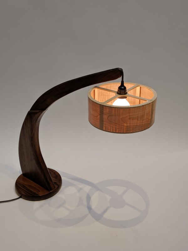 Arched Table Lamp by Tim Carney
