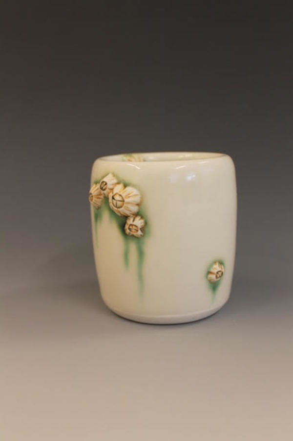 Tall Barnacle Cup by Carla Potter