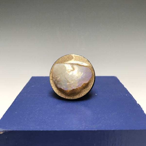 Champagne Shell Ring by Paul Guillemette