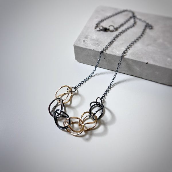 Foxtail Chain Necklace by Caroline Davis