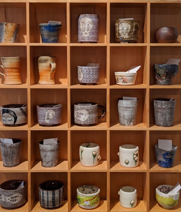 Cup Collector's Shelf by Tim Carney