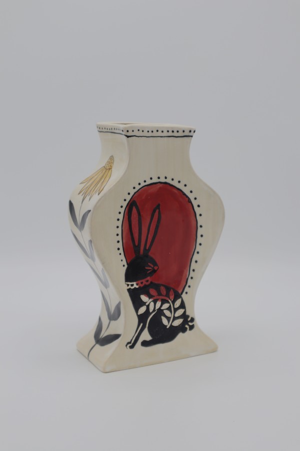 Rabbit Vase by Molly Rivera