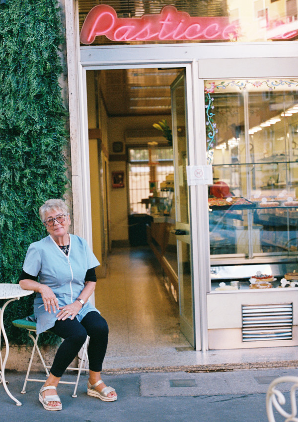 Bakery Owner in Rome by Emily Lindeman