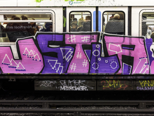 Metro Graffiti by Mark Troyer