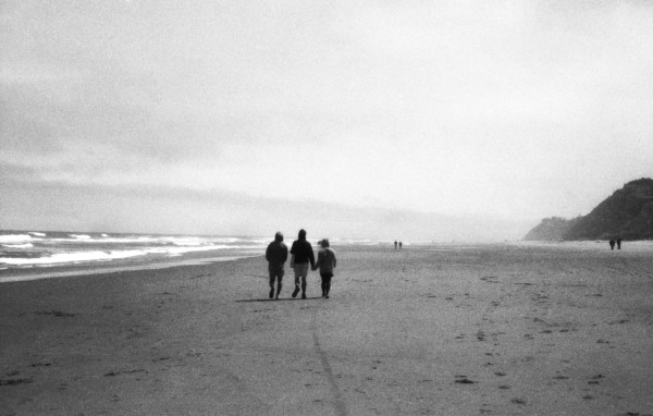 Walks on the Sand by Hemen Khanna