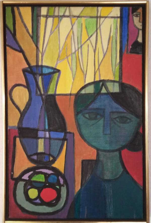 Woman and Vase by Hilde Weingarten
