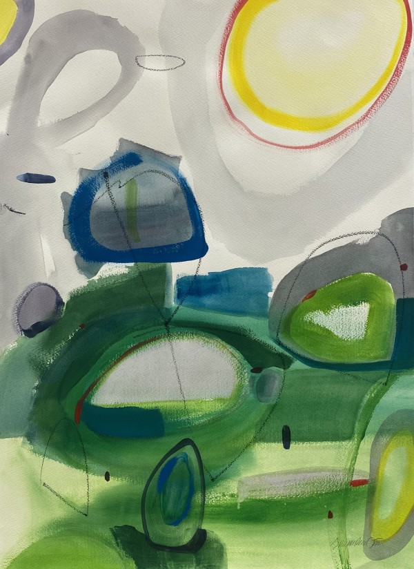 Greens of Summer by Suzanne Reed Fine, Image 1.