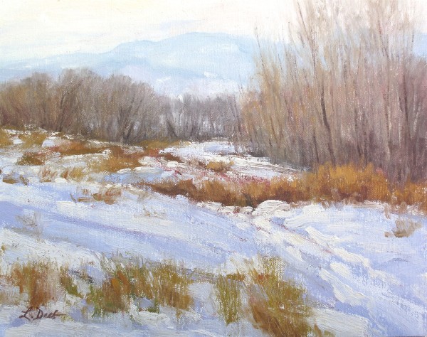 A Winter's Walk by Lamya Deeb