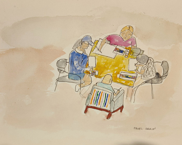 Sketchers by Paul Shain, Image 1.