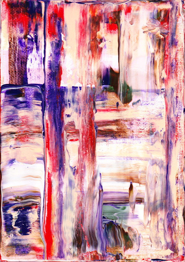 The Matrix in the Colors of Her Settee by Paul Shain