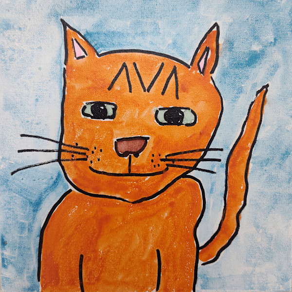Orange Cat by Paul Shain, Image 1.