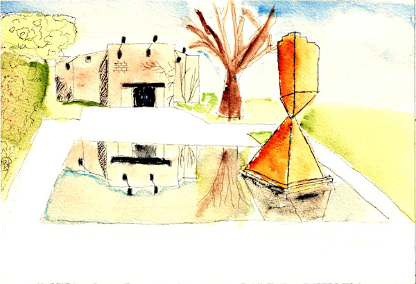 Note card: Rothko Chapel by Paul Shain