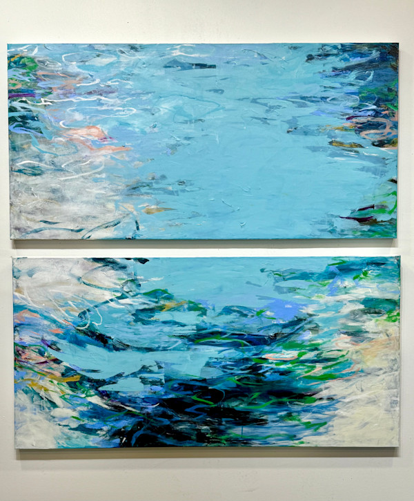 Water Play with Monet by Tammy Keller Contemporary Art