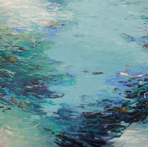 Watered In Monet by Tammy Keller Contemporary Art
