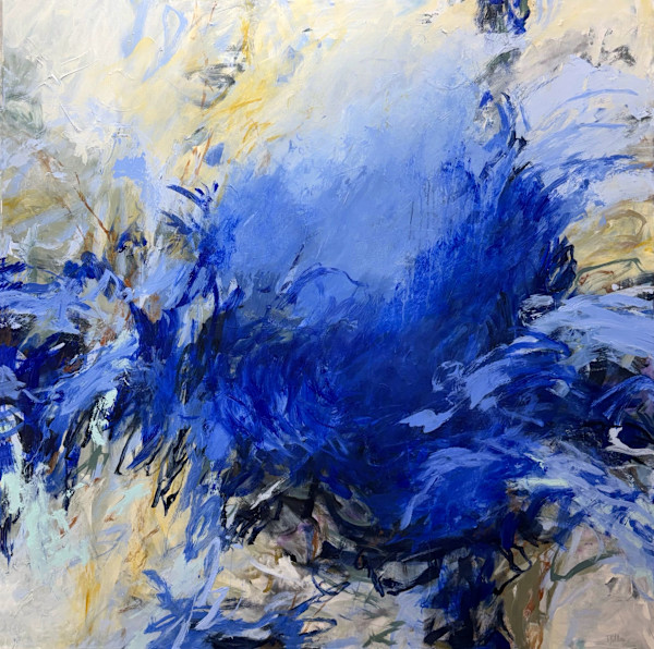 Blue Suede Shoes by Tammy Keller Contemporary Art, Image 3.