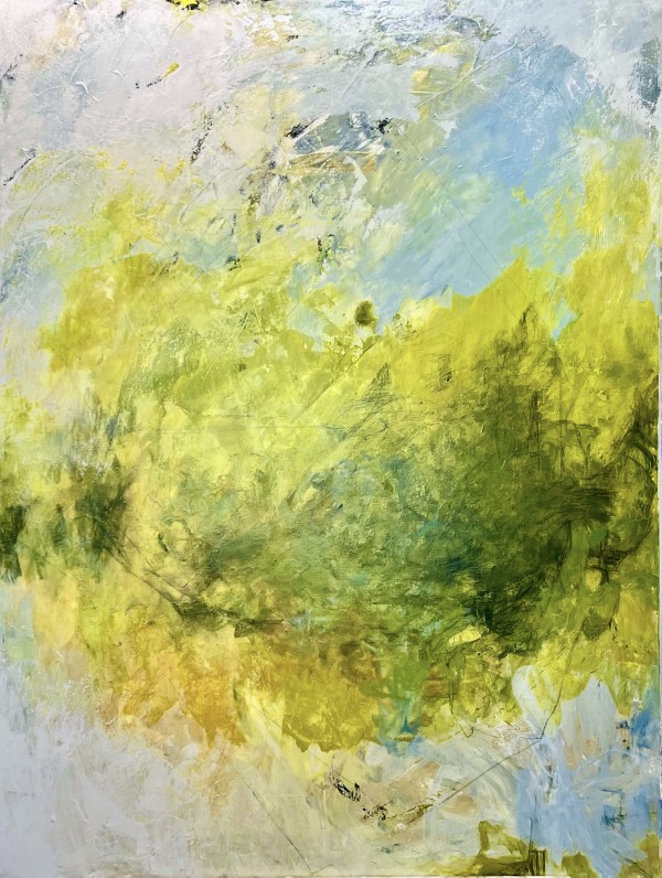 Green Ovation by Tammy Keller Contemporary Art